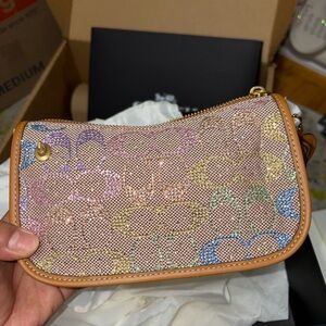 Coach Signature Crystal Swinger 20